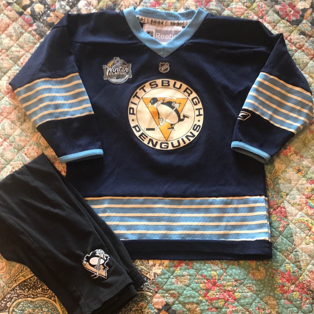Youth Pittsburgh Penguins Crosby jersey & leggings